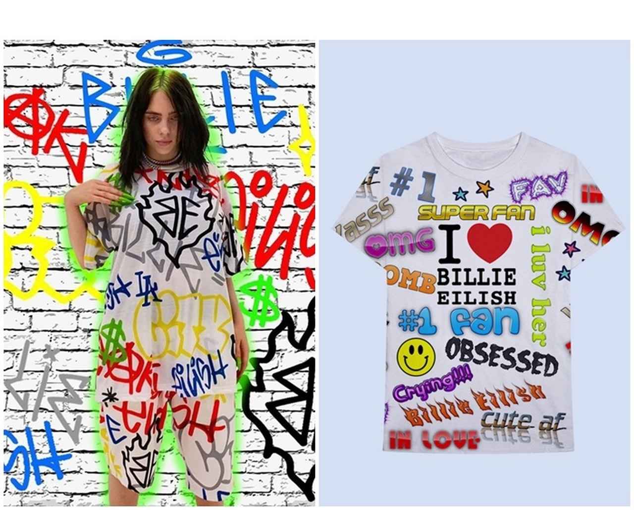 ビリー・アイリッシュ、個性豊かなアイテムが揃ったコラボグッズが可愛すぎる