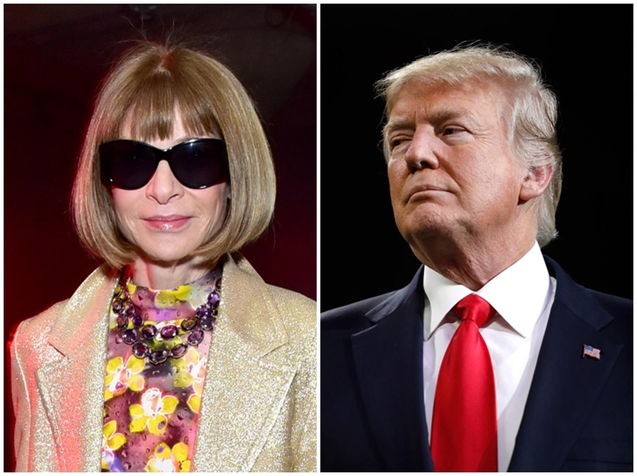 アナ・ウィンター、トランプ大統領夫妻のファッションについて問われるも完全スルー