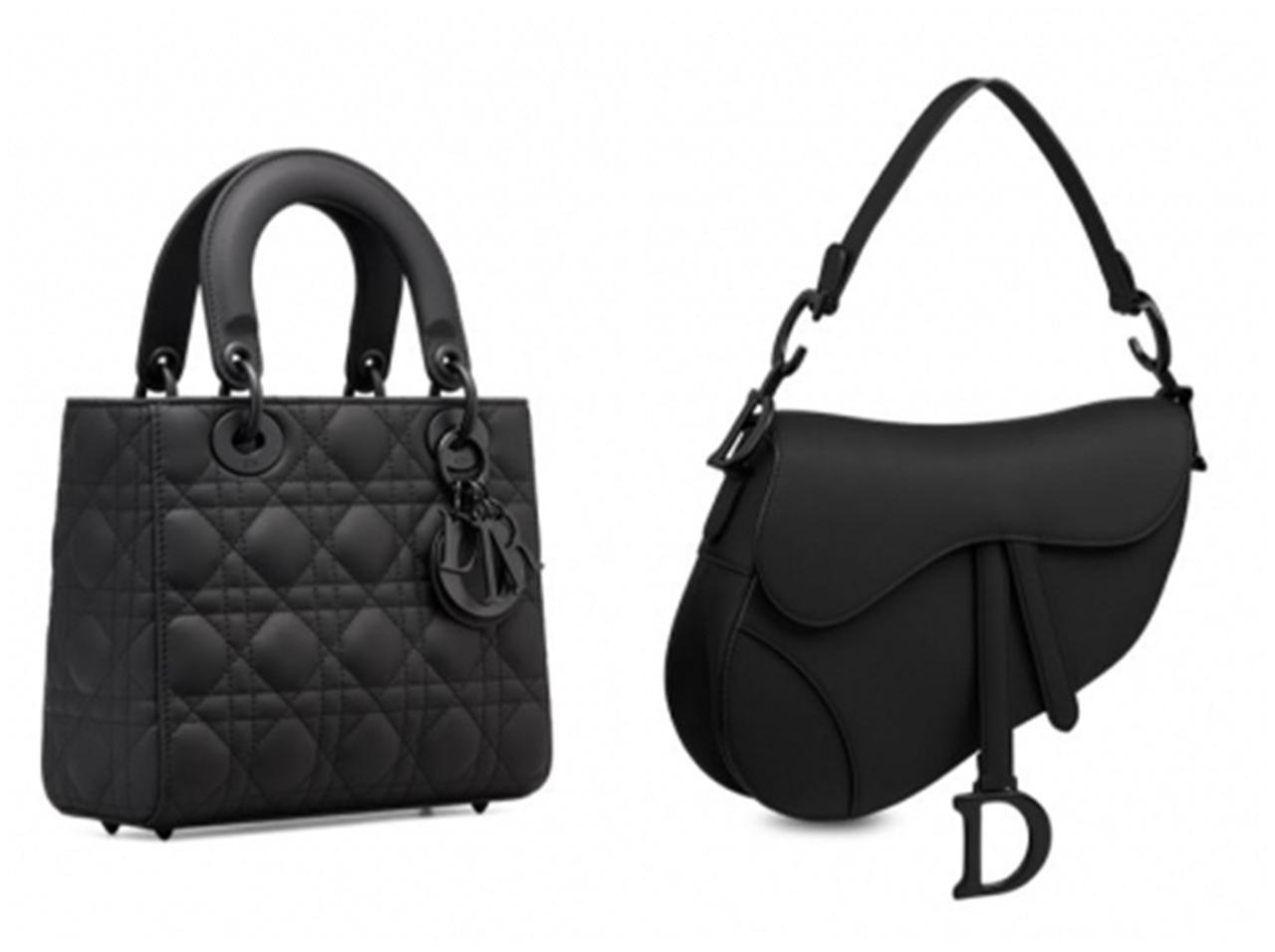ディオール、新作バッグ「ウルトラマットブラック」が登場