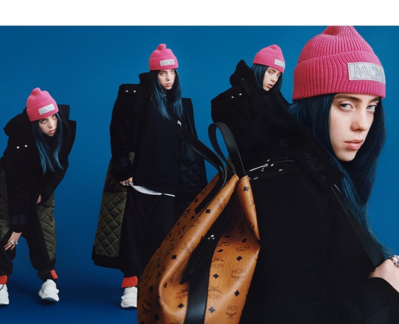 ビリー・アイリッシュ、MCMの新しい広告塔に抜擢