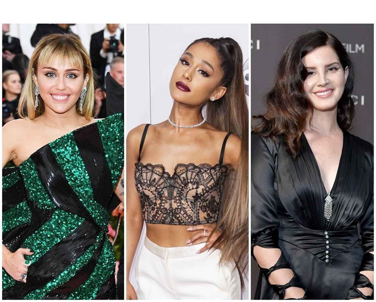 マイリー、アリアナ、ラナが歌う『チャーリーズ・エンジェル』のMV撮影現場をキャッチ