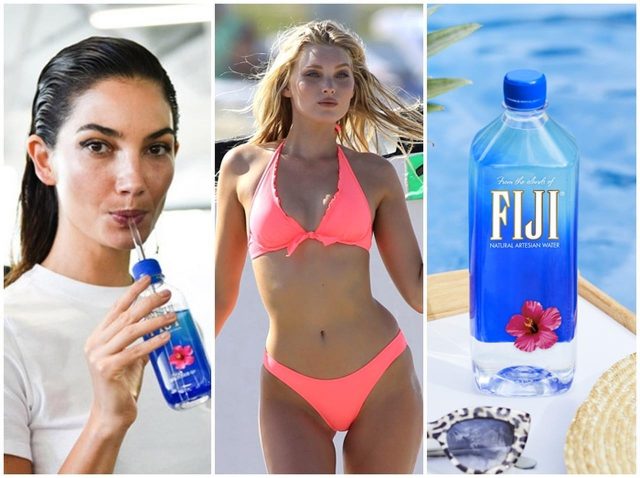 美を極めるトップモデルたちが飲み続ける「フィジーウォーター」！