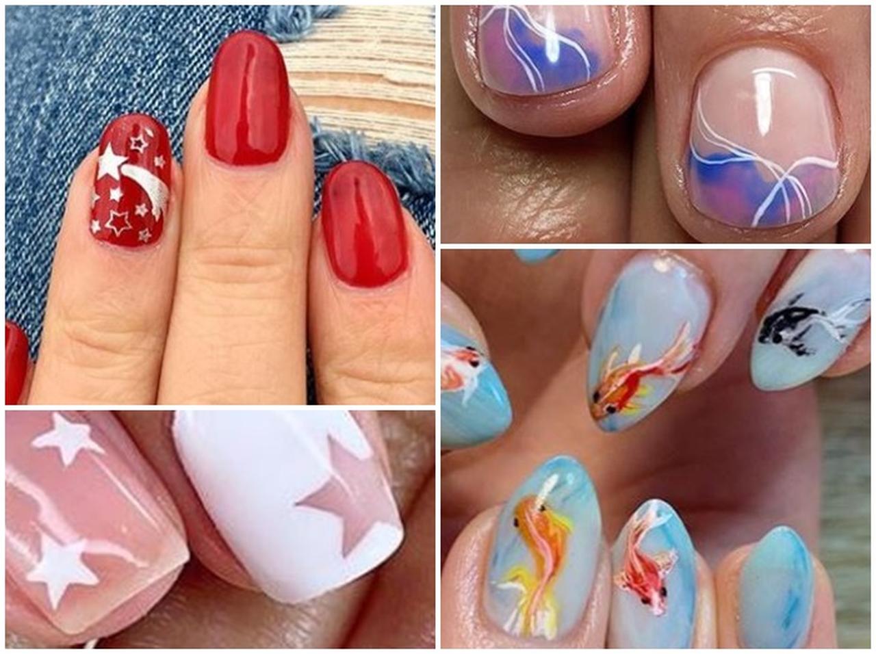 七夕気分を盛り上げる♡かわいい「七夕ネイル」のアイデア集