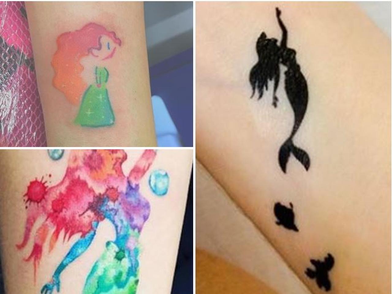 憧れが詰まった、ディズニー『リトル・マーメイド』タトゥーデザインをウォッチ♡