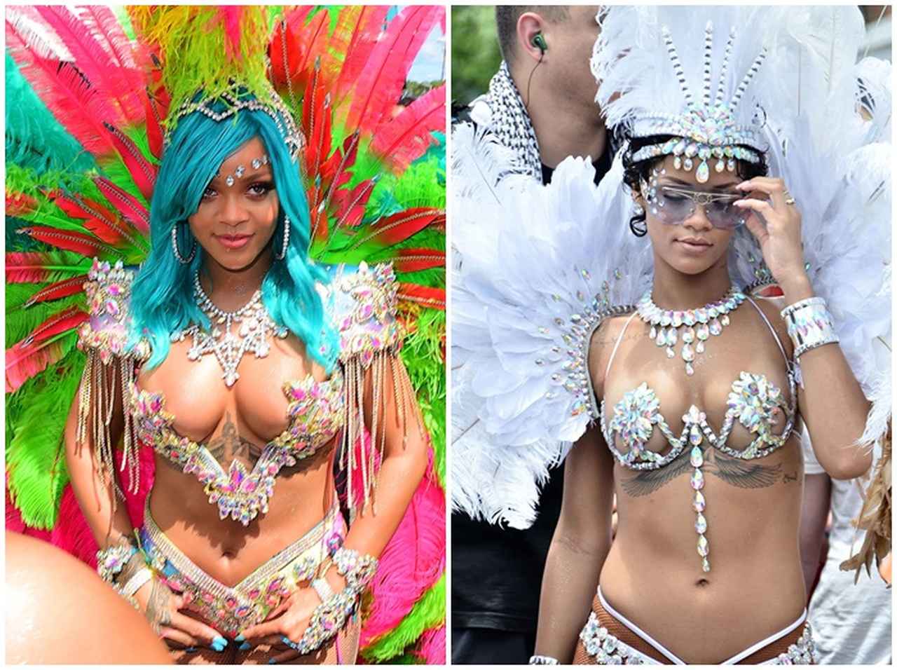 リアーナ、恒例の収穫祭に出席！18禁レベルの衣装が注目されるが今年は？