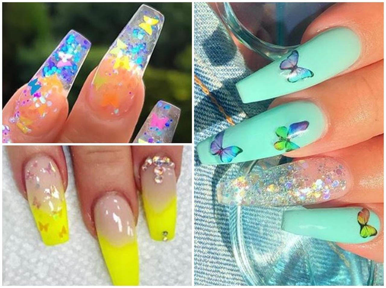 ネイルも90年代旋風!「バタフライ・ネイル」がかわいい♡
