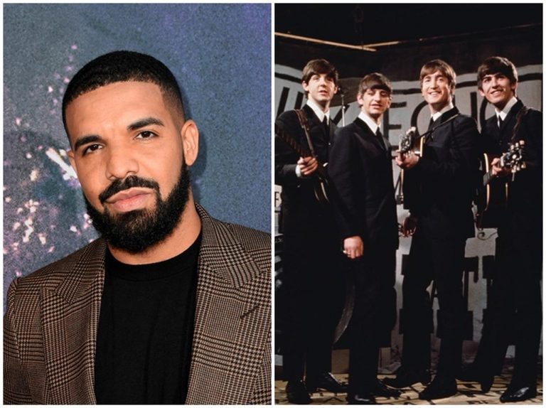 ビートルズの新タトゥーを入れたラッパーのドレイク、その「意味」にファンが大激怒