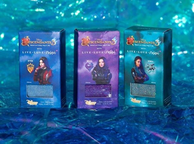 『ディセンダント』がモチーフのマニキュアが登場、ヴィラン・キッズ気分を味わおう