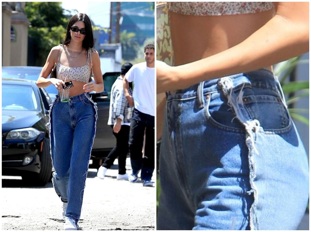 デニムに新型！サイドが切りっぱなし「リップドデニム」に注目