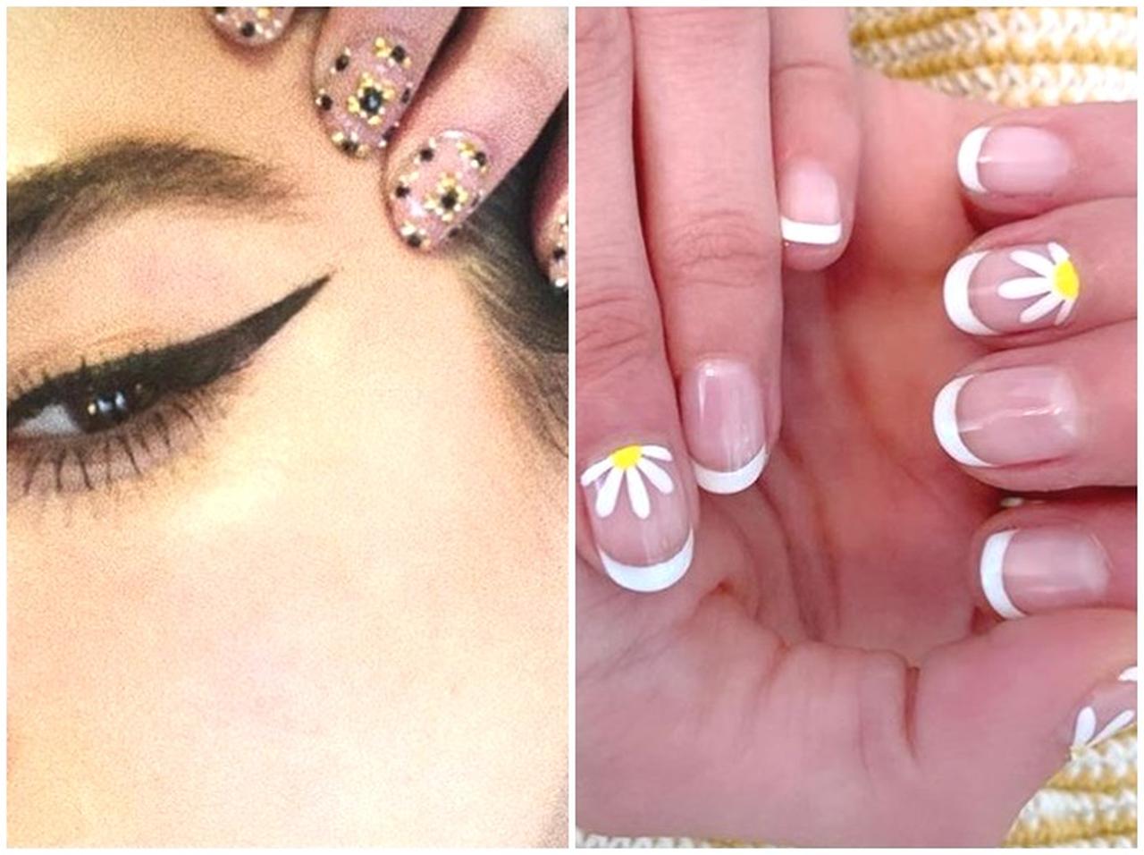 レトロなのに新鮮！セレブの間で70年代「フラワー・ネイル」が大人気