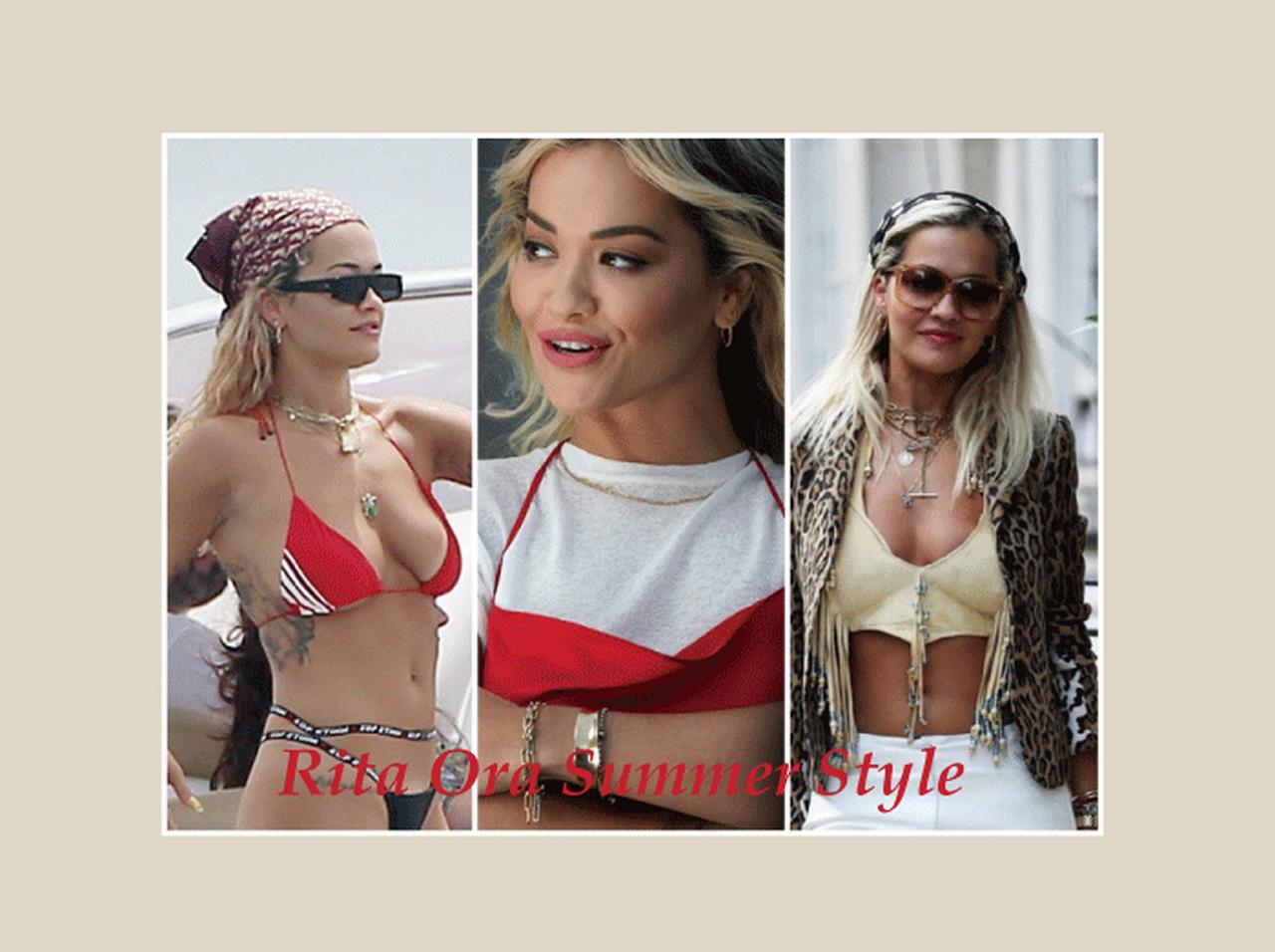 【来日中】リタ・オラの最新サマーファッション特集