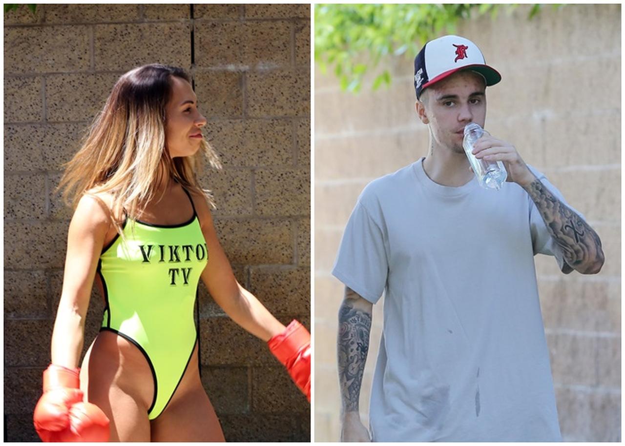 ジャスティン・ビーバー、道端で「超ハイレグ水着の女」に絡まれる