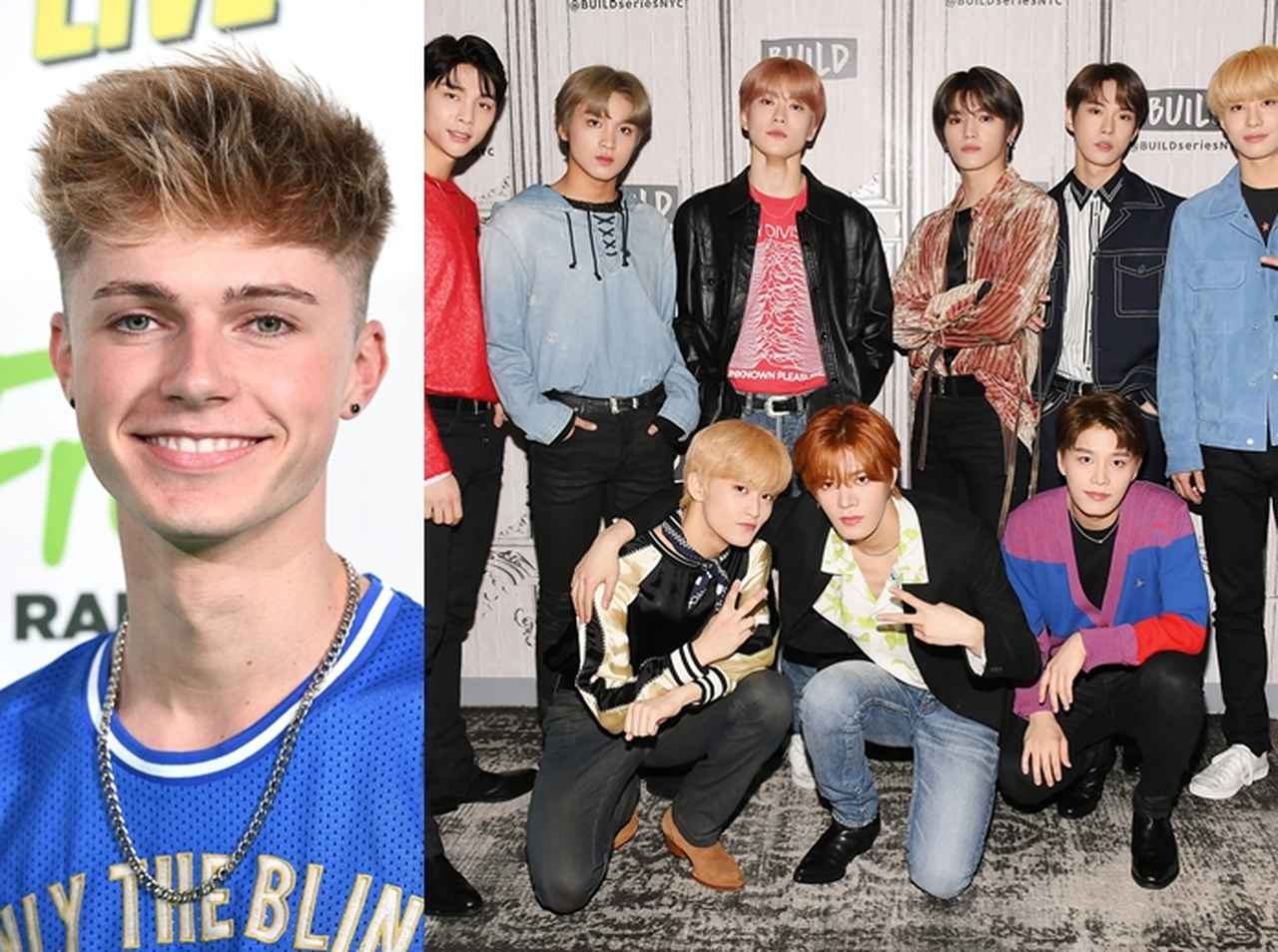 英人気シンガーHRVY、韓国アイドルグループNCT127とご対面【写真アリ】