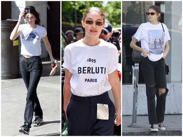 Ｔシャツのコーデ集！モデルの私服テクでマンネリコーデを打破！