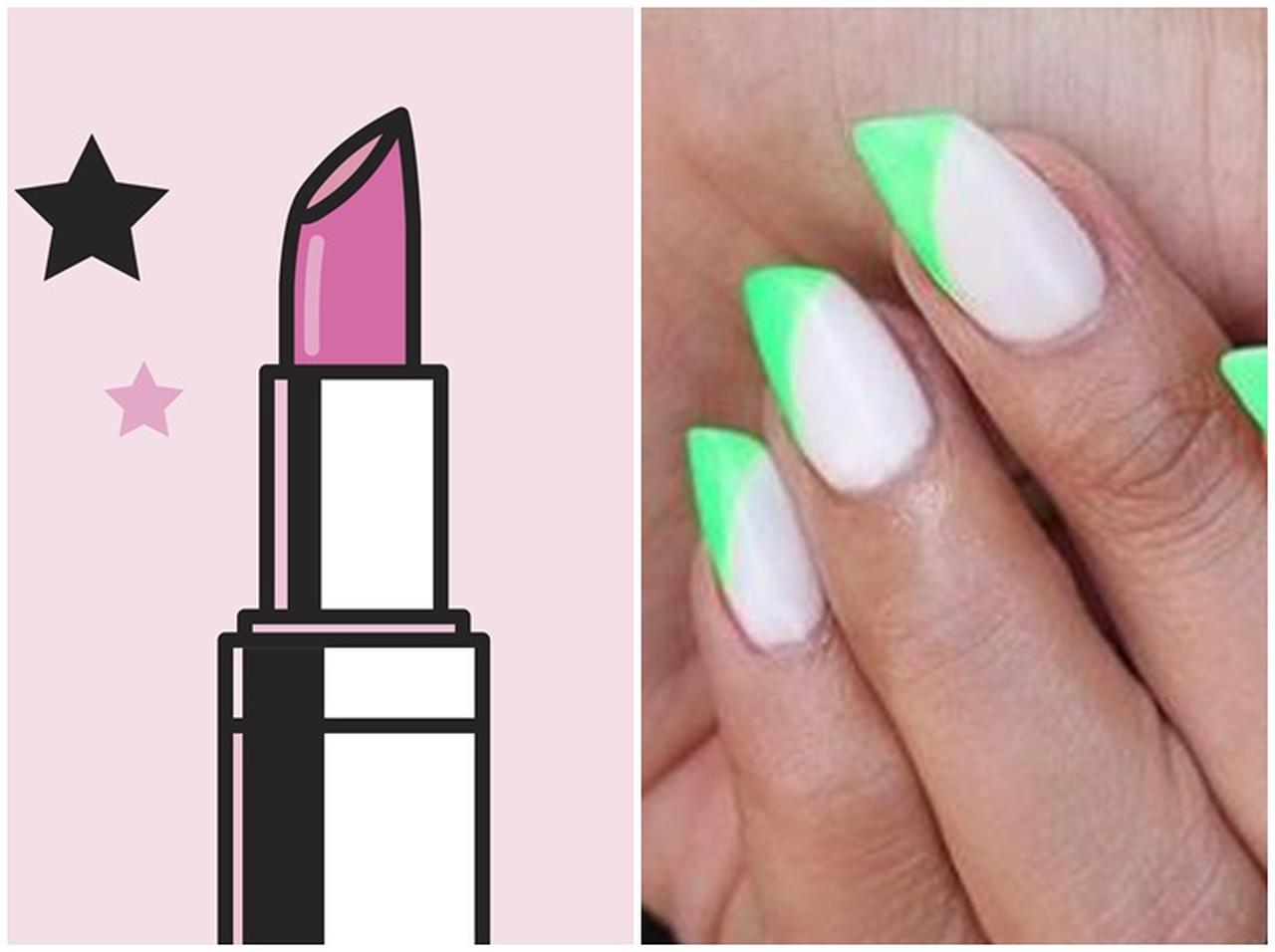 トレンドネイルを、人とかぶらない「リップスティック型」でオシャレに取り入れる♡
