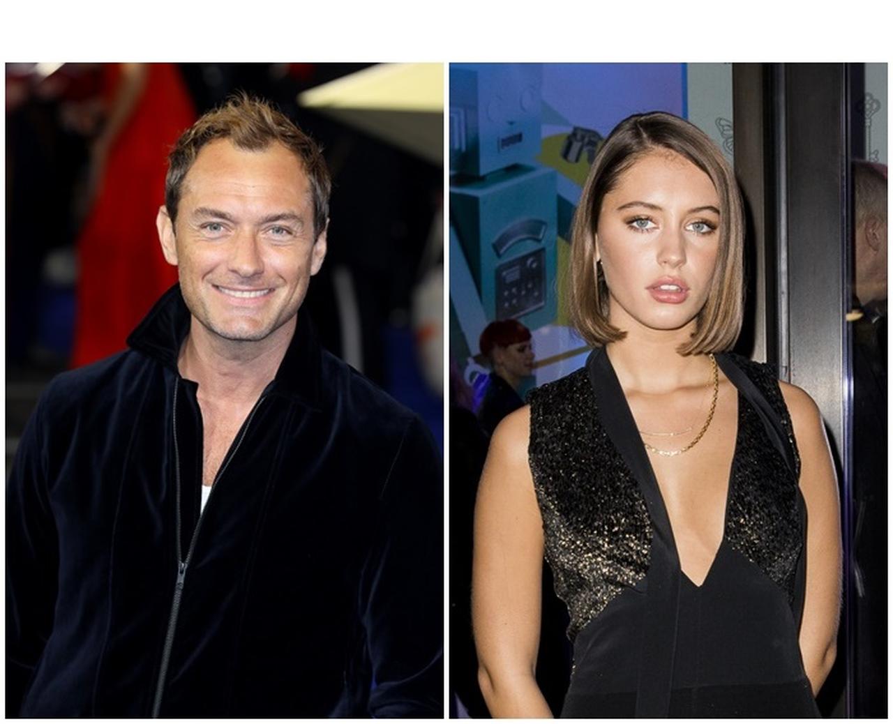 ジュード・ロウ美人娘、来日中に気になったのは薬局の前にいる「あのキャラクター」