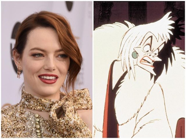 エマ・ストーン『101匹わんちゃん』のクルエラ姿を初公開、アニメ版と“違う”！