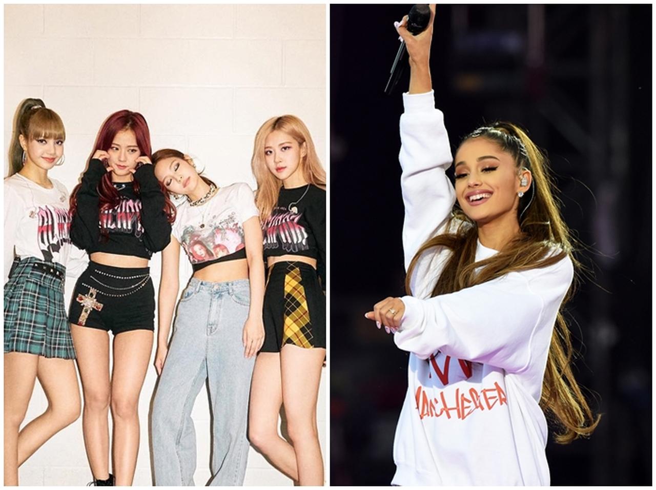 アリアナ・グランデとブラックピンク、ある関係者の「SNS」でコラボ説が濃厚に