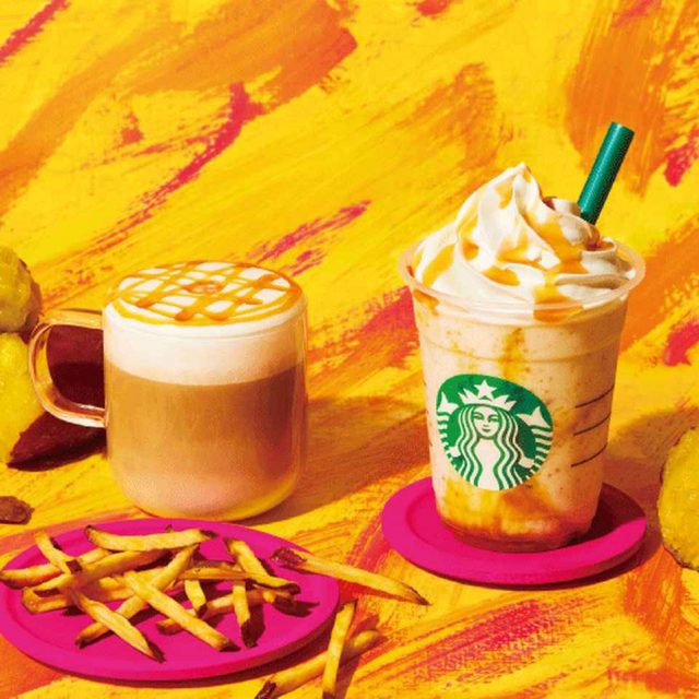 スタバ秋の新作は「スイート ポテト」フラペチーノ＆マキアート