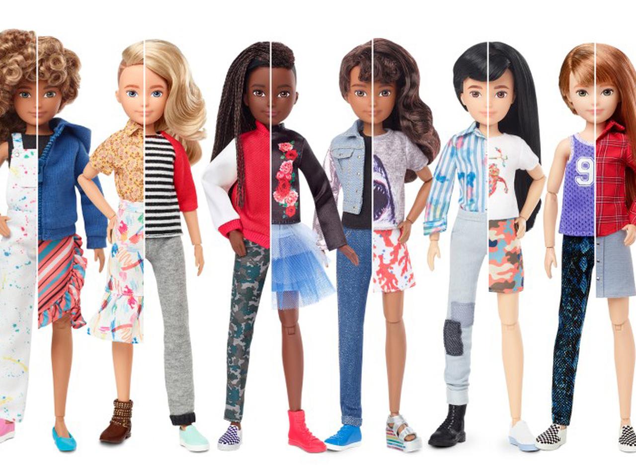 男女の壁を一掃、自由に「性別変更」できるジェンダーフリーな着せ替え人形が誕生