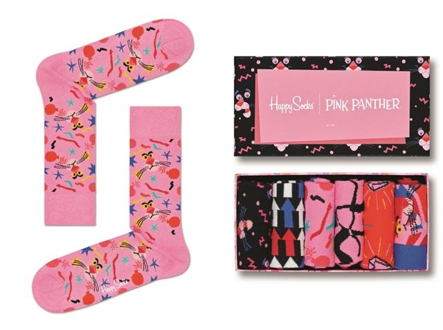 ハッピーソックス×ピンクパンサー初のコラボソックス