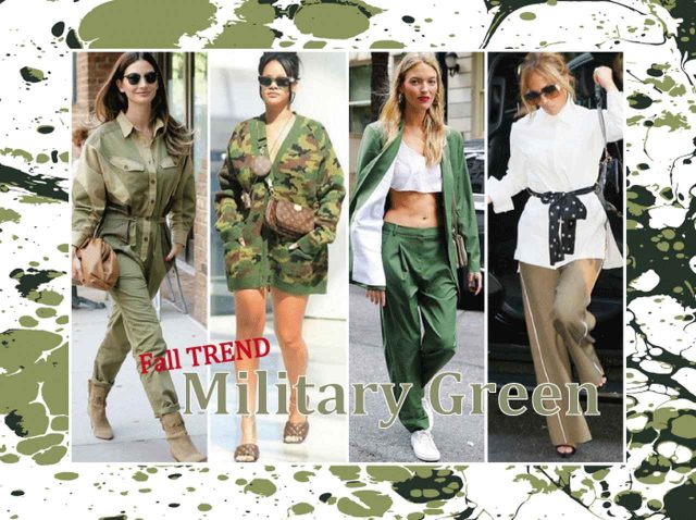 秋のトレンドカラー「ミリタリーグリーン」で旬にコーデ