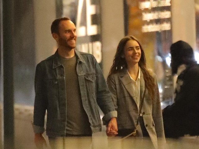 リリー・コリンズ、交際認めたばかりの「2世セレブ」の恋人とロマンチックなデート【写真アリ】