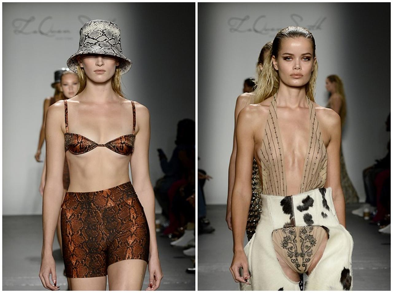 セレブ愛用ブランドがショーを開催するも「際どすぎる服」の数々に目が行く