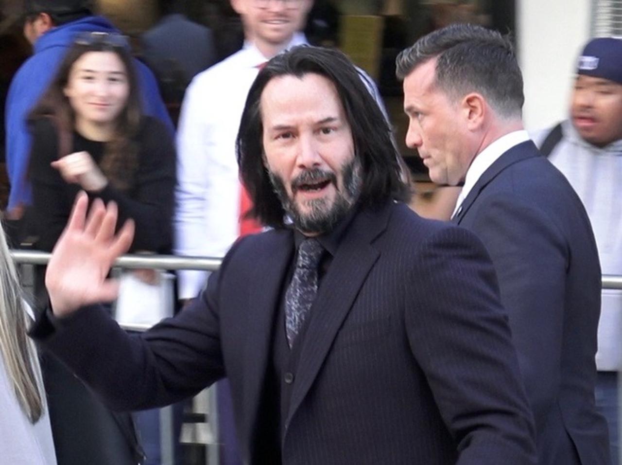 キアヌ・リーブス、早めに来日して会いに行った「2人の日本人」とは?