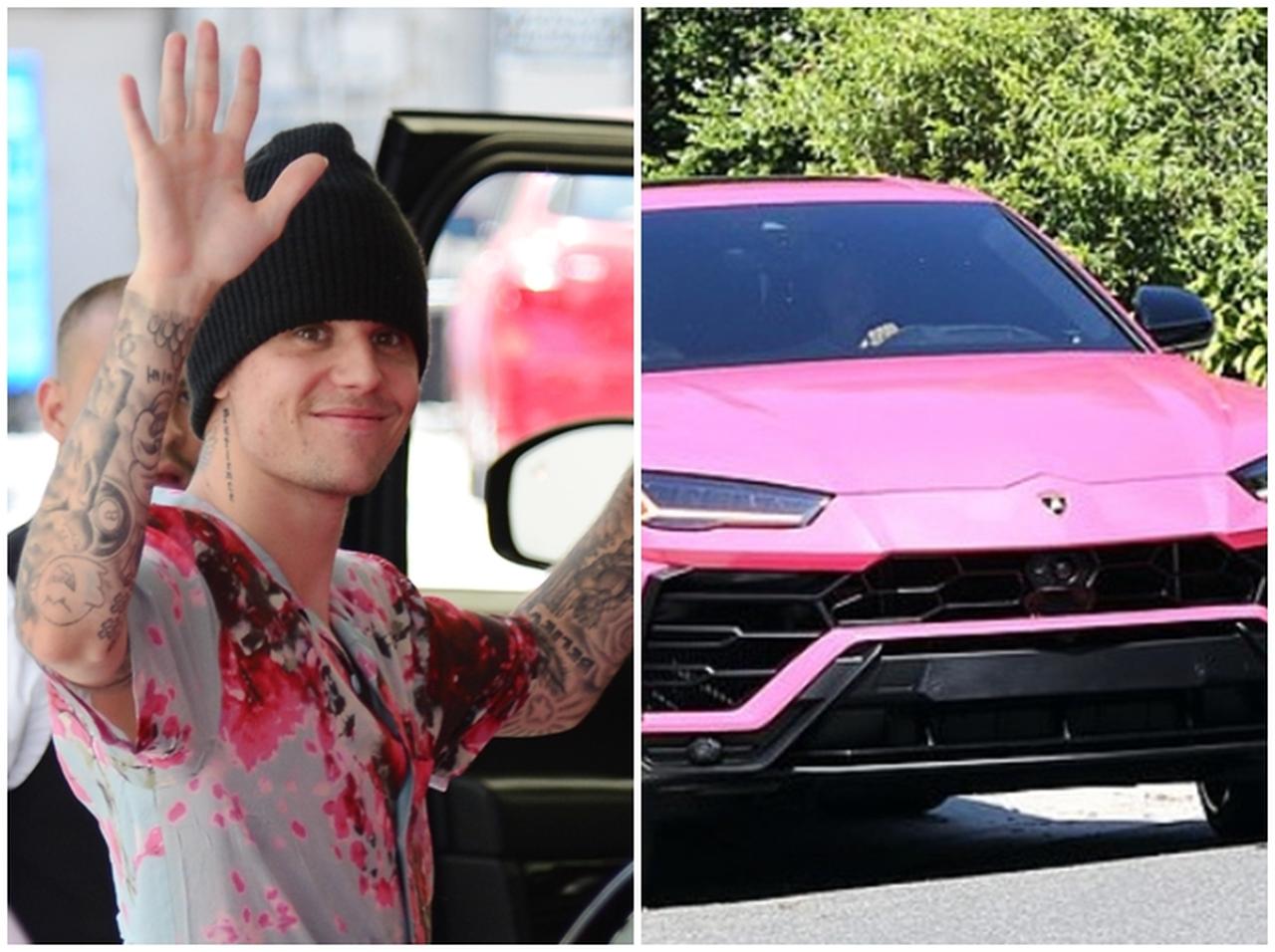 ジャスティン・ビーバー、3千万超えのランボルギーニをピンクに色替え!