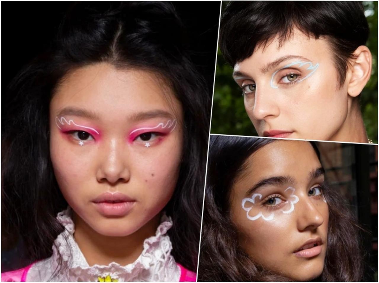NYファッションウィーク発「雲アイライン」が可愛くてハロウィンにも良さげ！