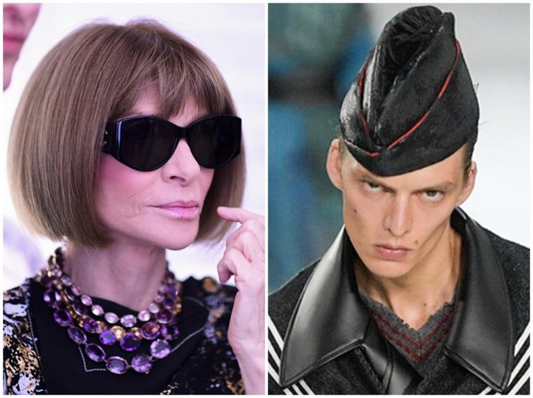 パリコレに登場したモデルの「歩き方」がアナ・ウィンターを笑わせる