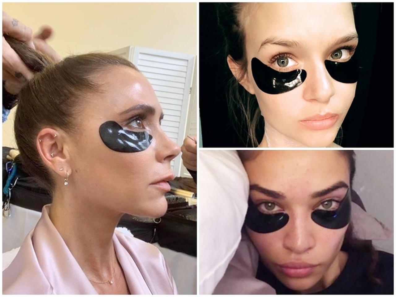 人気急上昇!セレブも絶賛する「真っ黒」な目元シートマスクとは?