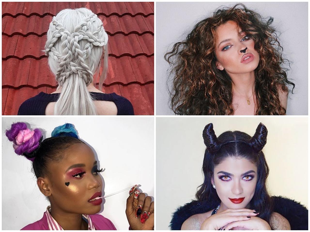 コスチュームに頼らない!髪で魅せるハロウィン・ヘア