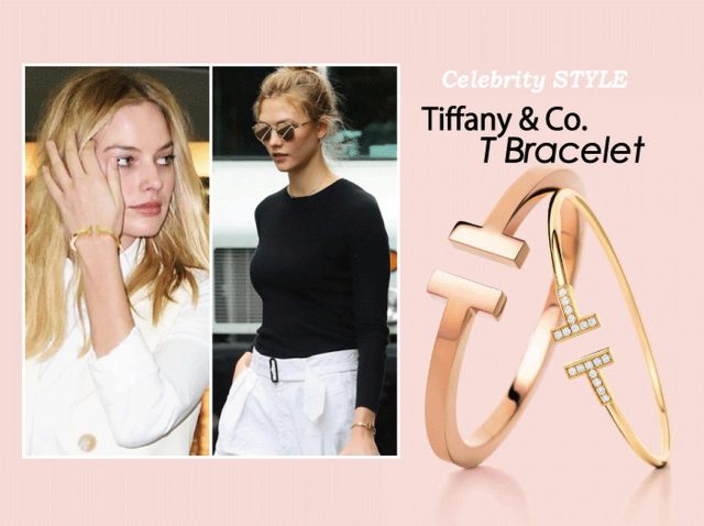 ティファニーの「Ｔブレス」にセレブたちが夢中♡