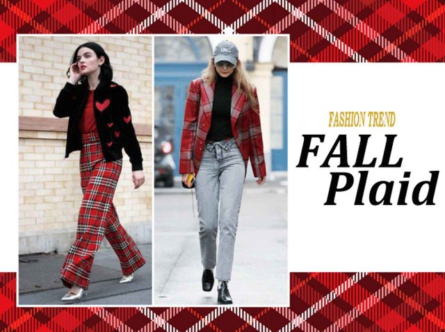 秋の人気柄「チェック」が今年もセレブに人気！