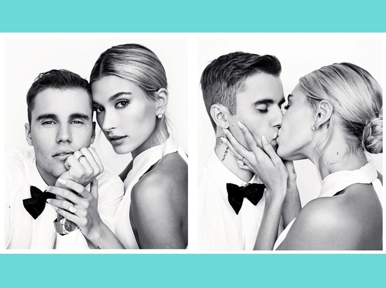 ヘイリー・ビーバー、ティファニーの「結婚指輪」のつけ方がユニークで可愛い