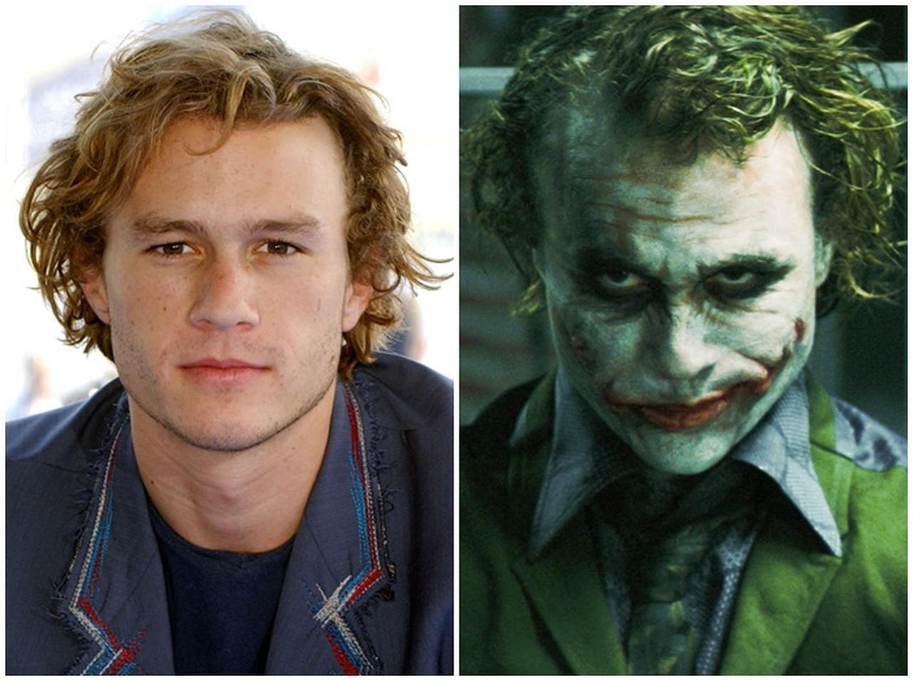 ジョーカーを演じた歴代俳優のメイク前と後を比較!ヒース・レジャーからシーザー・ロメロまで