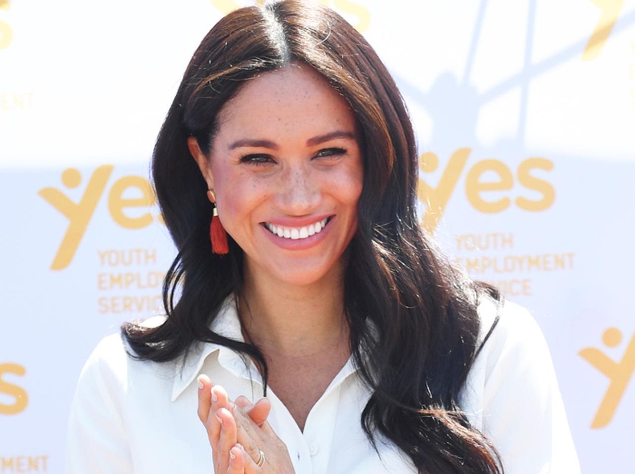 メーガン妃、インスタグラムの「フェイスフィルター」初体験し大はしゃぎ