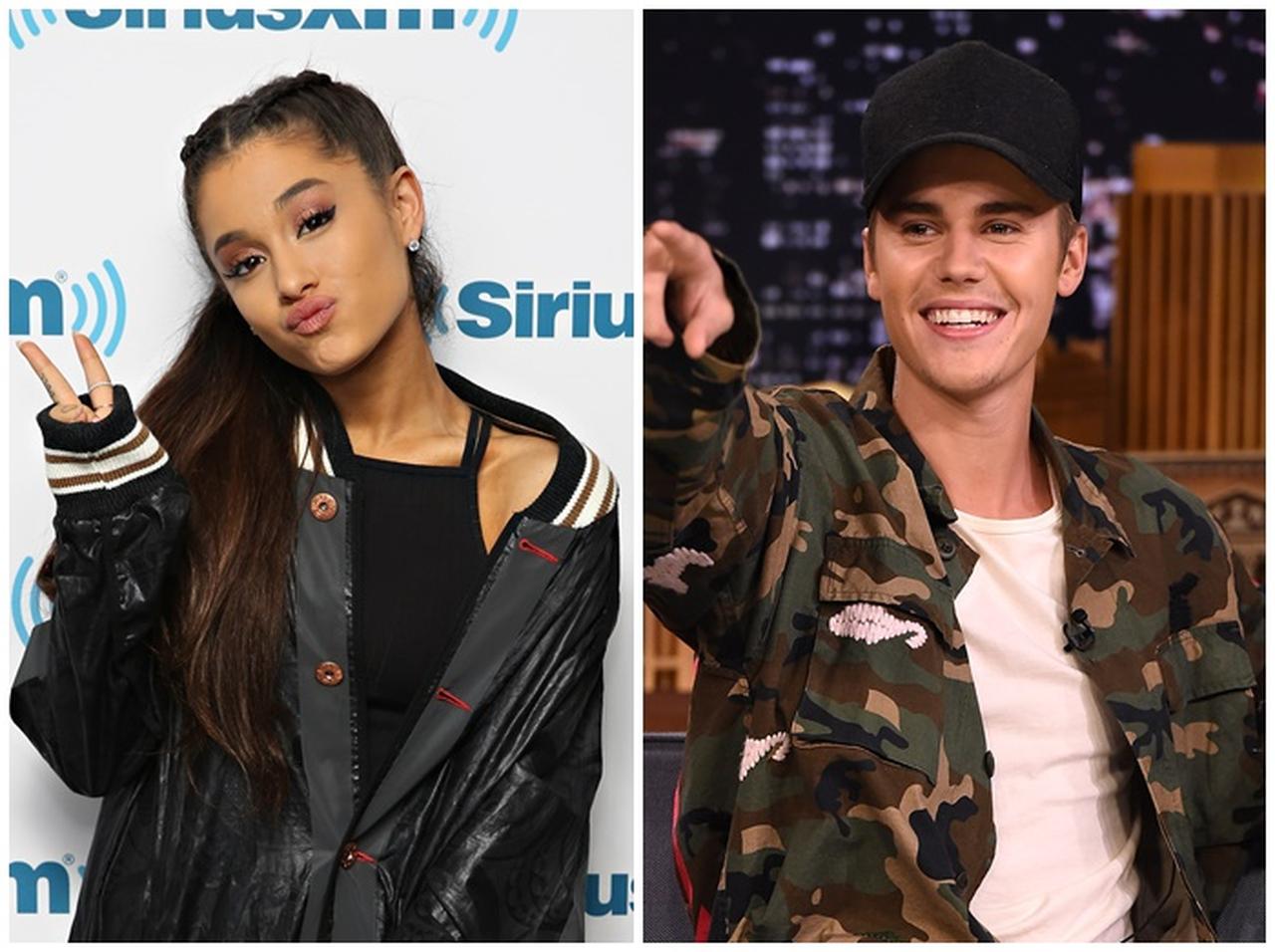 ジャスティン・ビーバー、アリアナ・グランデの「ある行動」に思わずツッコミ