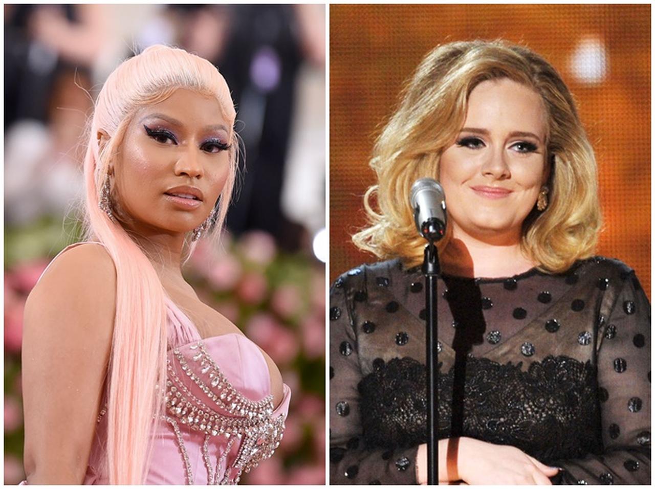 ニッキー・ミナージュ、「アデルとのコラボ」発言について衝撃の事実を明かす