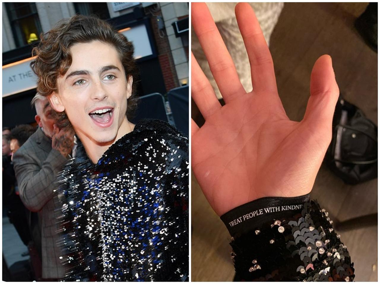 ティモシー・シャラメ、インスタに投稿した「手」の写真がネットでバズる