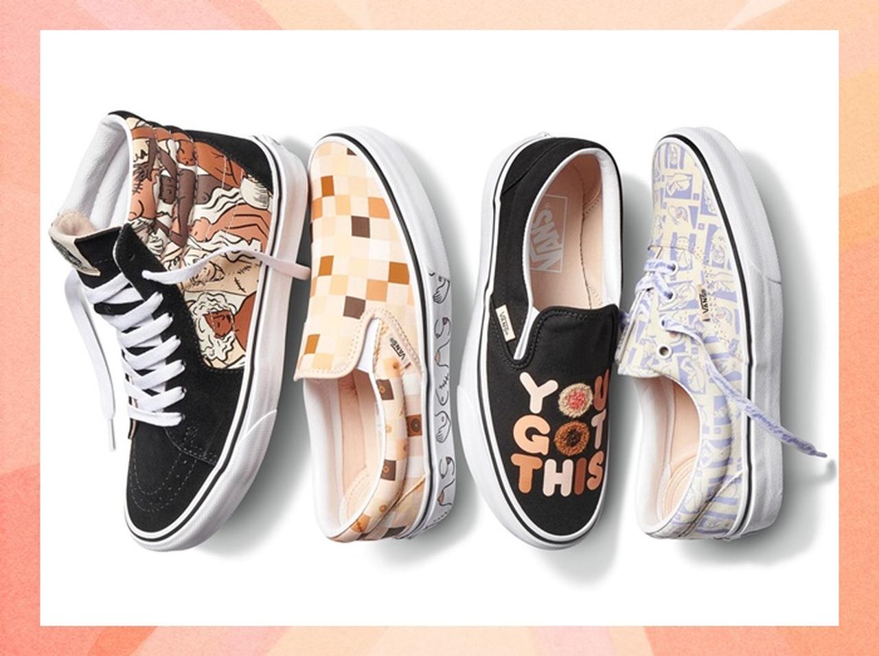 VANS、「乳房」や「乳首」がデザインされた商品で乳がん啓発