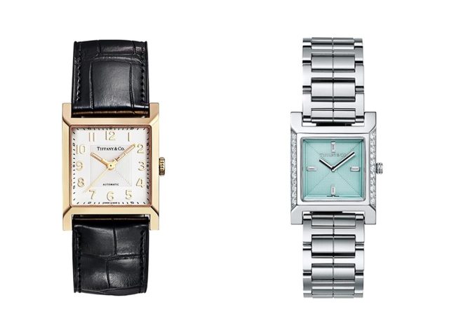 ティファニーの新作時計は「Ｔ」モチーフの角形ウオッチ
