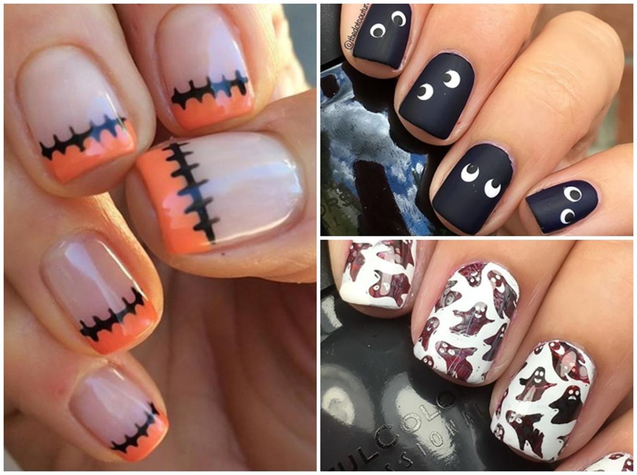 ハロウィン前後にもOKの、さりげなく可愛い「ハロウィンネイル」デザイン集