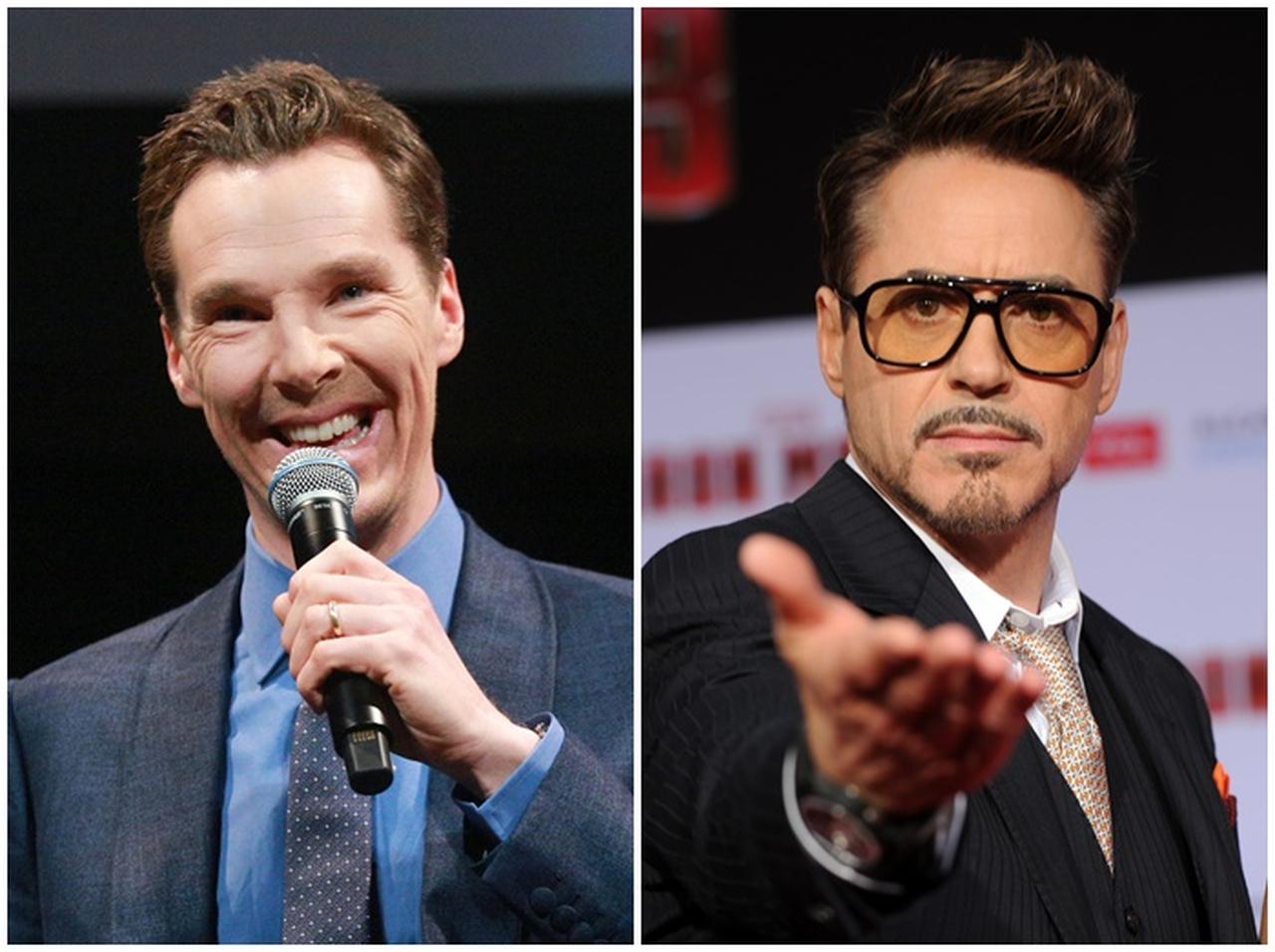 「モノマネが得意」なベネディクト・カンバーバッチ、ロバート・ダウニー・Jr.のモノマネをする