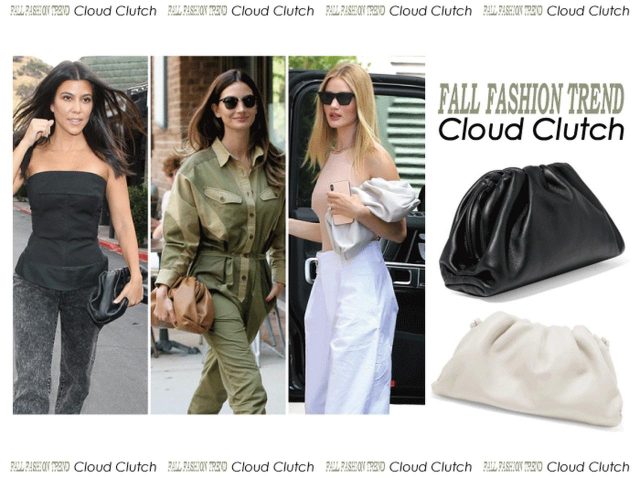 ボッテガ・ヴェネタの雲のようなクラッチ「ザ・ポーチ」がセレブに人気！