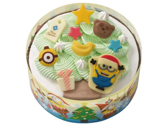 サーティワン、ミニオンがアイスケーキになってメリクリ！