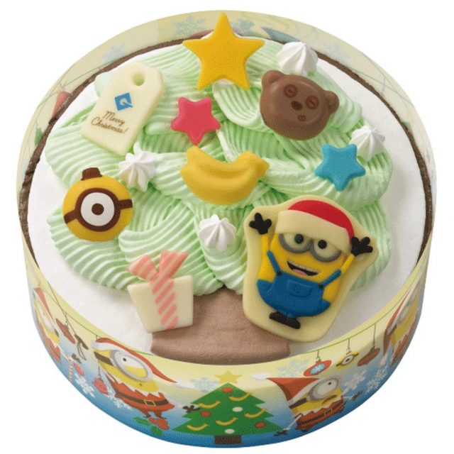 サーティワン、ミニオンがアイスケーキになってメリクリ！