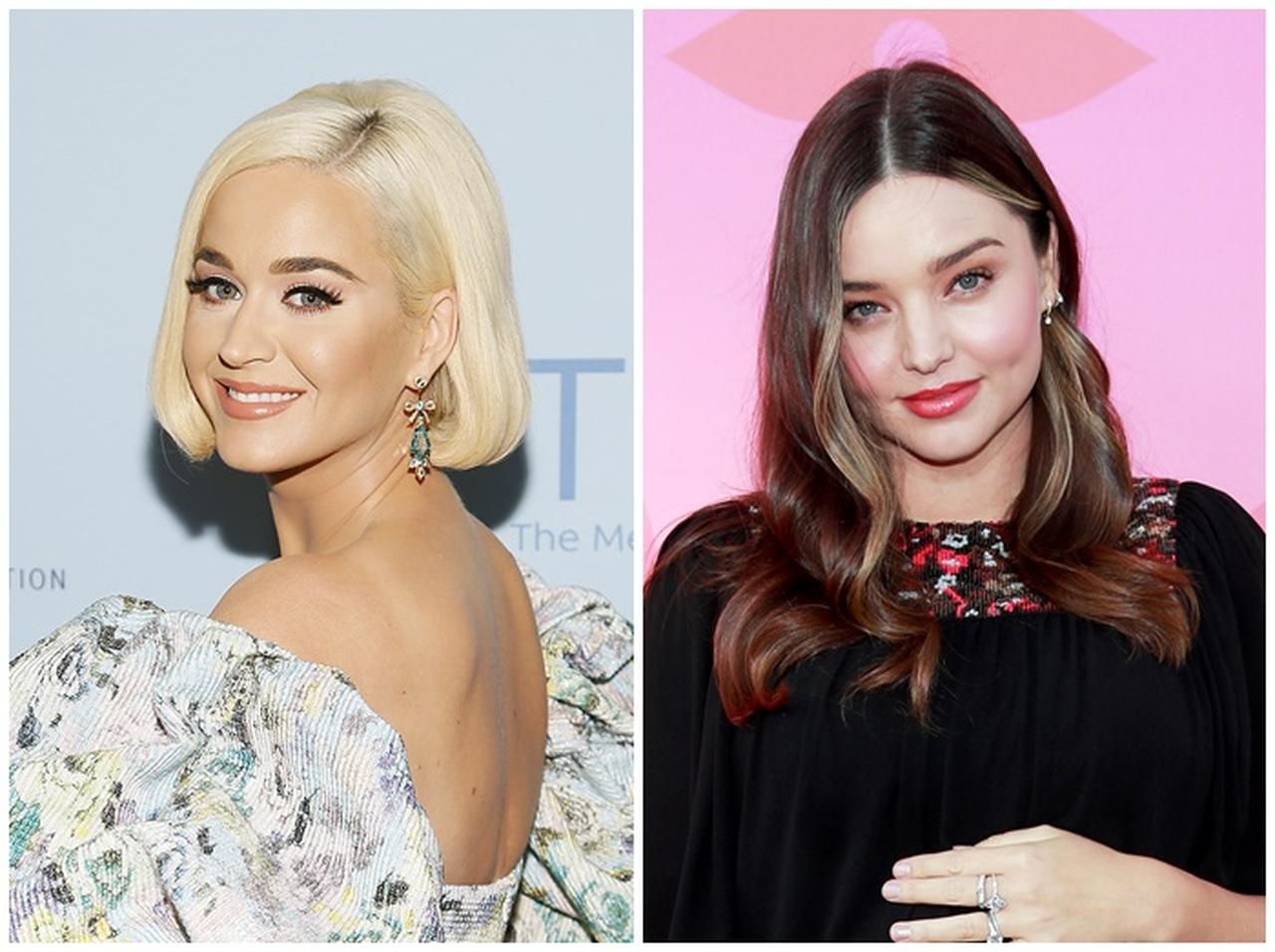 ケイティ・ペリー、“婚約者の元妻”ミランダ・カーとの「友情」が微笑ましい